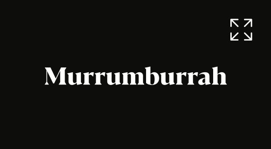 Murrumburrah text block