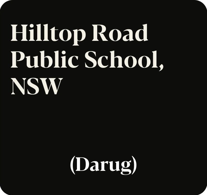 Hilltop Road Public School, NSW (Darug)