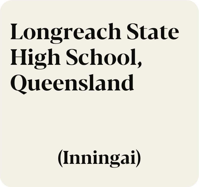 Longreach State High School, Queensland