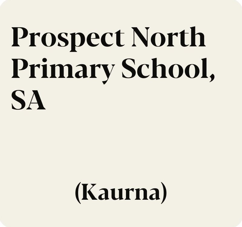 Prospect North Primary School, SA (Kaurna)