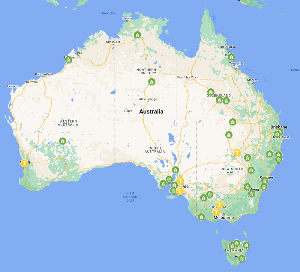 Food Ladder map August